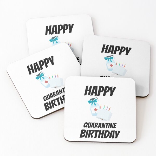 Item preview, Happy Quarantine Birthday designed and sold by RiseandShineTee.