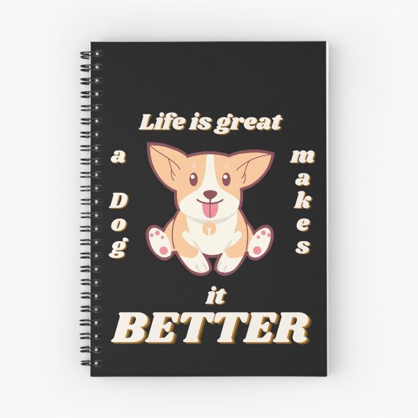 Item preview, Life is good a dog makes it better designed and sold by MikeMeineArts.