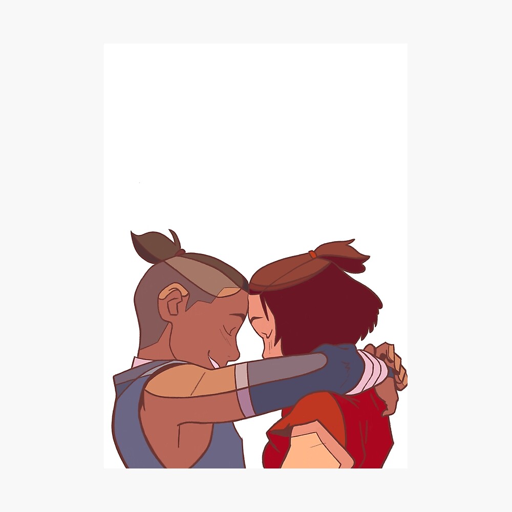 Póster for Sale con la obra «Sokka + Suki (mejor pareja)» de Naomi Tercero  | Redbubble