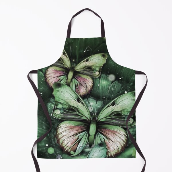 Item preview, Dignified Green Duo Butterflies designed and sold by NexusArts.