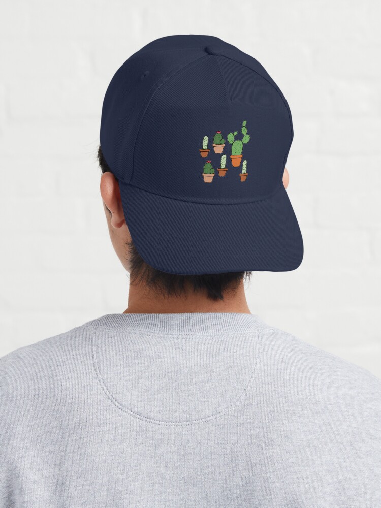 Alternate view of Pink Cactus Pattern Cap