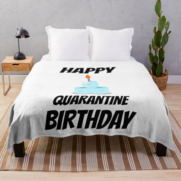 Item preview, Happy Quarantine Birthday designed and sold by RiseandShineTee.