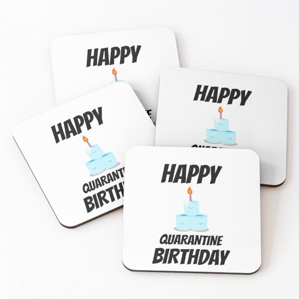 Item preview, Happy Quarantine Birthday designed and sold by RiseandShineTee.