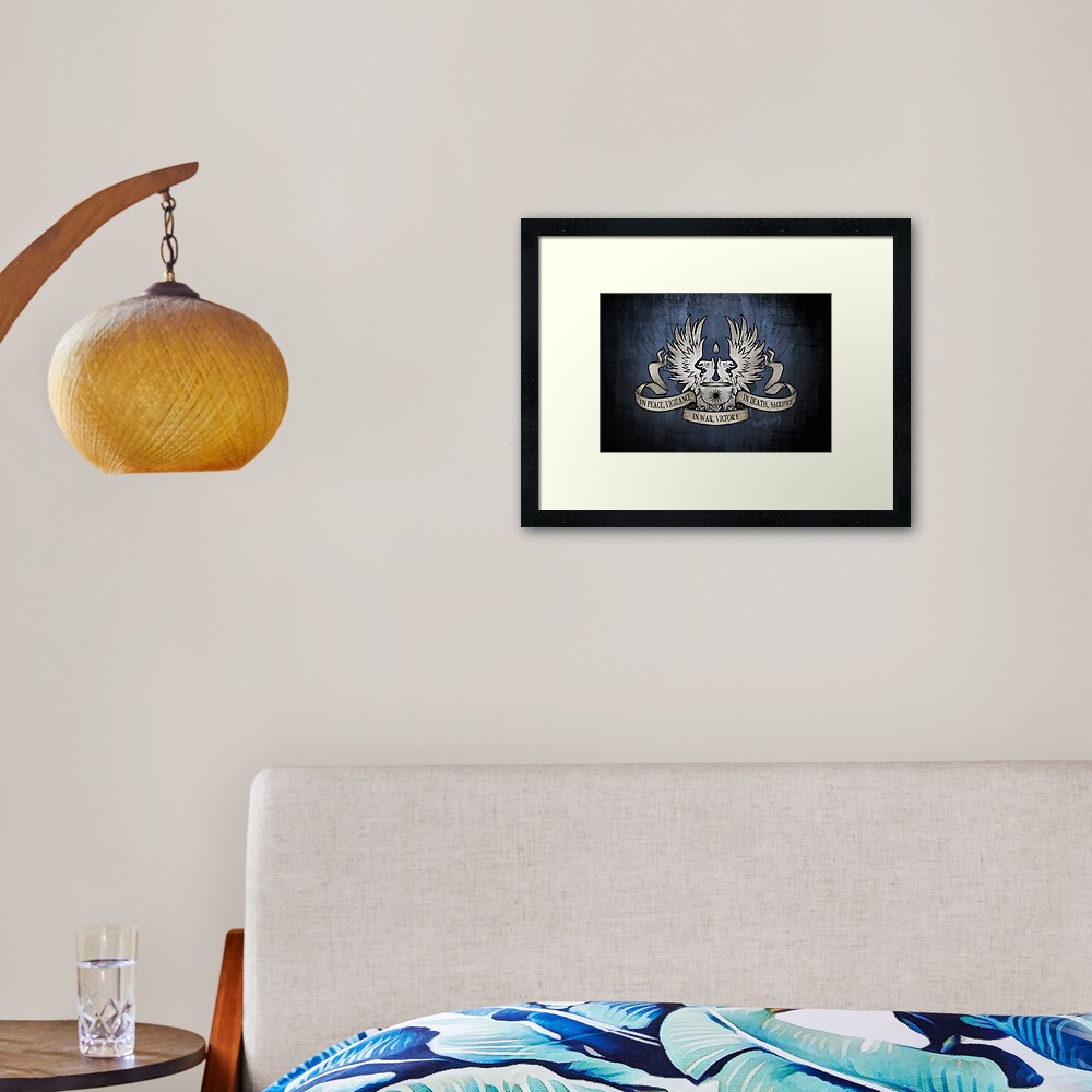 Item preview, Framed Art Print designed and sold by ArcaneFeathers.