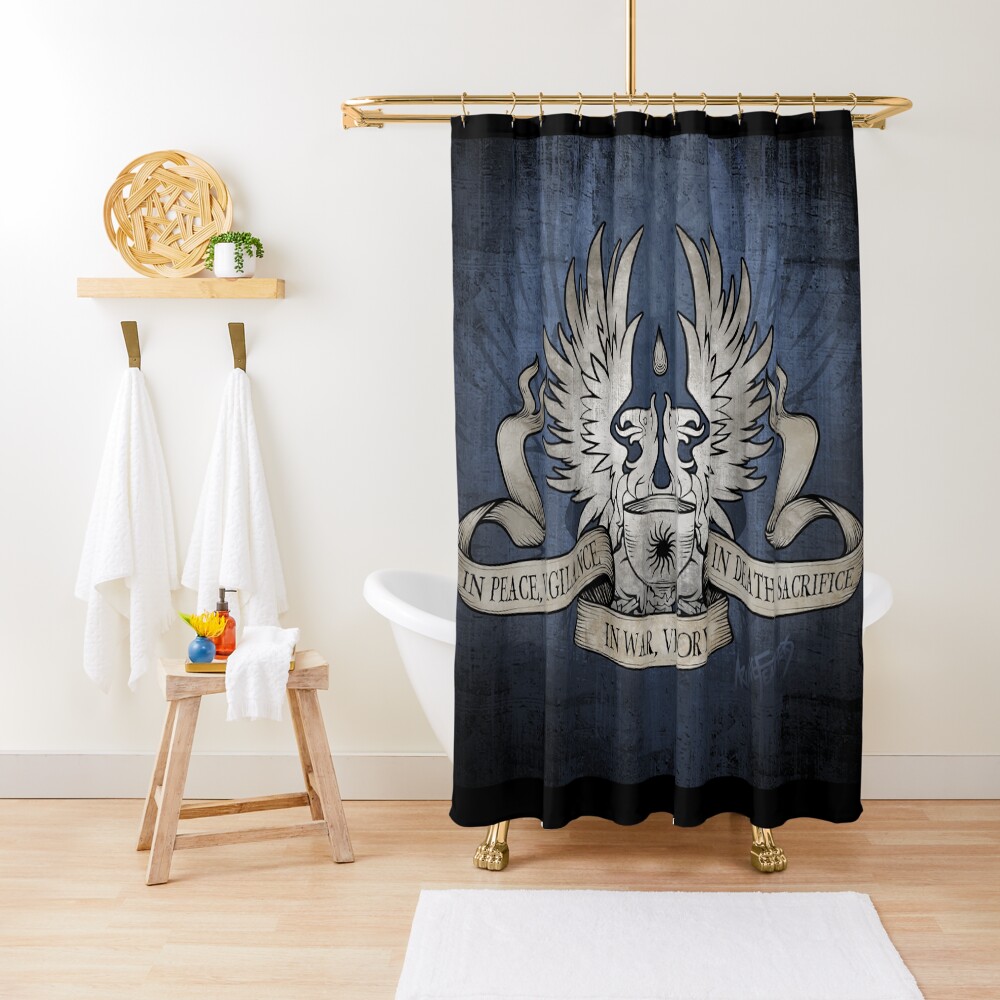 Item preview, Shower Curtain designed and sold by ArcaneFeathers.