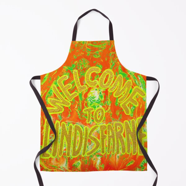 Item preview, Welcome To Lindisfarne Art, Red And Green designed and sold by Andrew Morrell.