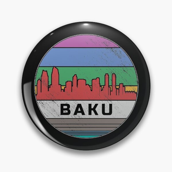 Artikelvorschau, Baku, Hauptstadt Aserbaidschans, aserbaidschanisches Patriotengeschenk entworfen und verkauft von TheAplus.