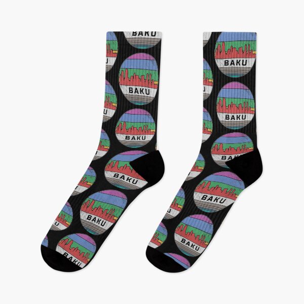 Item preview, Baku Azerbaijan Capital Azeri Azerbaijani Patriot Gift designed and sold by TheAplus.