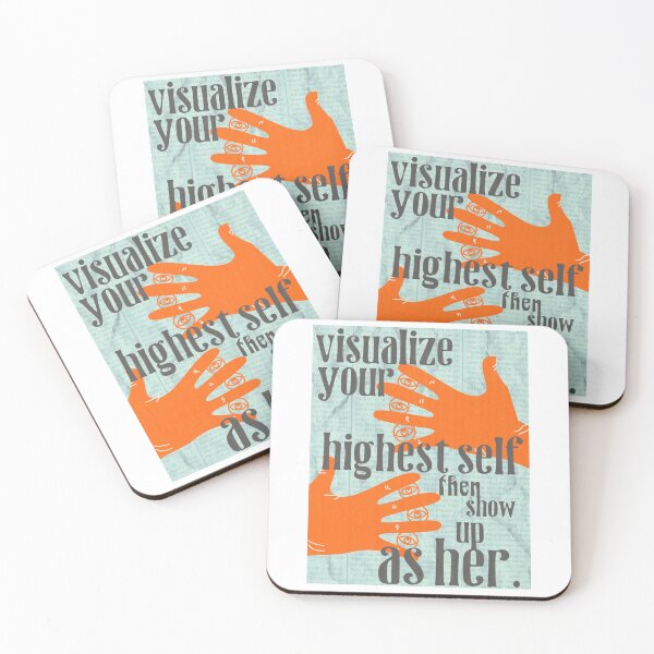 Item preview, VISUALIZE YOUR HIGHEST SELF designed and sold by Julia Santos.