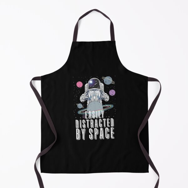 Item preview, Easily Distracted By Space - Astronaut Helmet - A Great Design For gifts For Space Enthusiasts designed and sold by crazycollective.