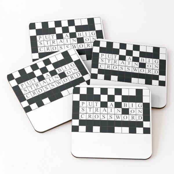 Item preview, put a big strain on crossword designed and sold by KElife.
