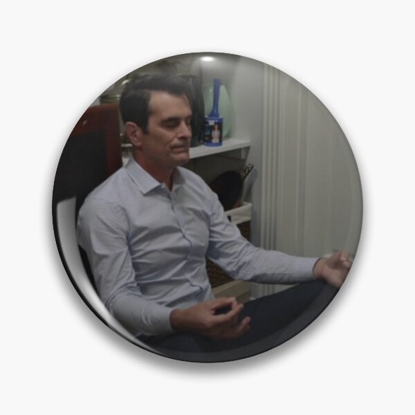 Item preview, Phil Dunphy meditating designed and sold by lucreziatrebbi.