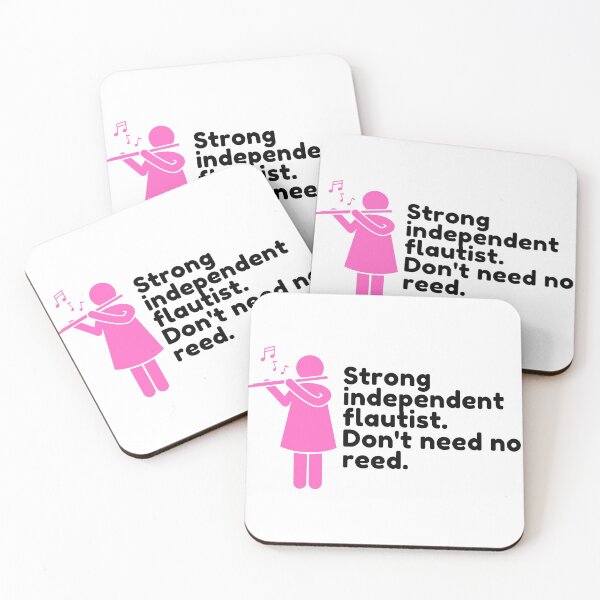 Item preview, Strong independent flautist. Don't need no reed.  designed and sold by choceclairs.