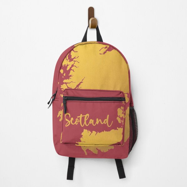 Item preview, Gold map of Scotland designed and sold by traveltheory.