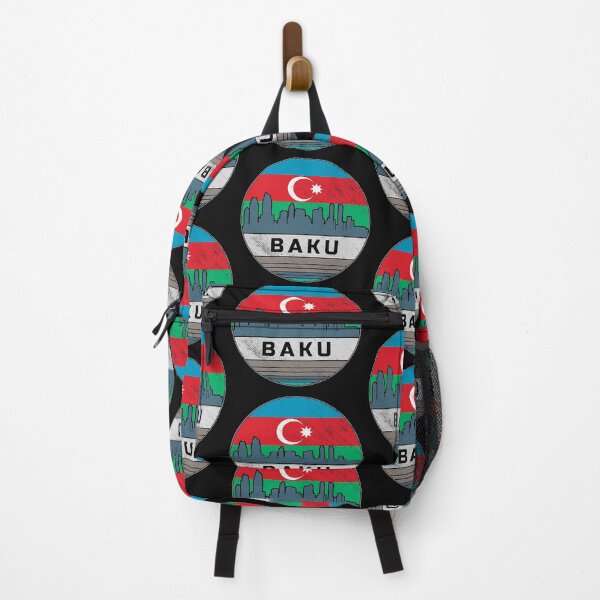 Item preview, Baku Azerbaijan Capital Bakuvian Azeri Azerbaijani Patriot Gift designed and sold by TheAplus.