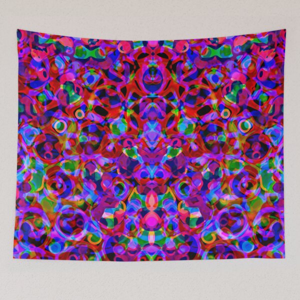 Item preview, Psychedelic boho - abstract pattern designed and sold by Xdelacra.