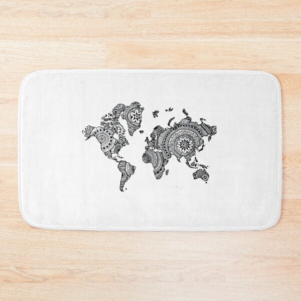 Item preview, world map in design form....!!! designed and sold by VIVEK KUMAR RAI.