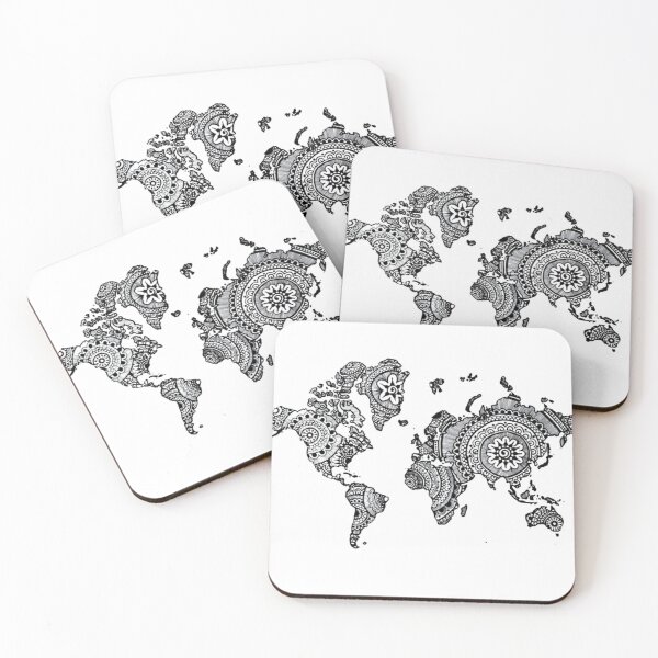 Item preview, world map in design form....!!! designed and sold by VIVEK KUMAR RAI.