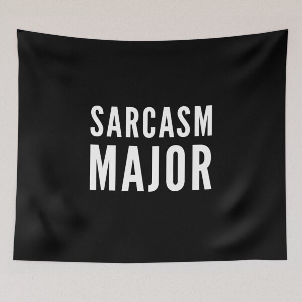 Item preview, Sarcasm Major designed and sold by RiseandShineTee.