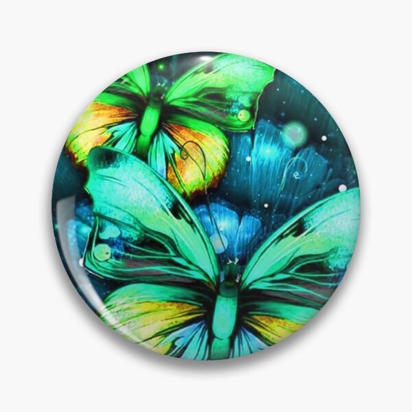 Item preview, Dynamic Turquoise Duo Butterflies designed and sold by NexusArts.