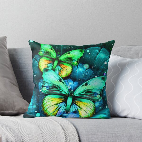 Item preview, Dynamic Turquoise Duo Butterflies designed and sold by NexusArts.