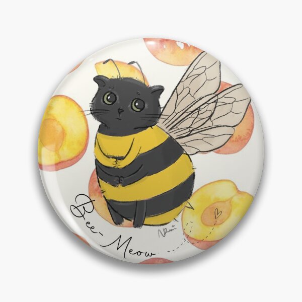 Item preview, Bee-Meow Peachy designed and sold by Sweets-trolley.