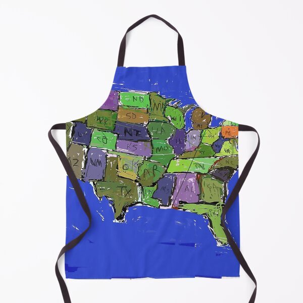 Item preview, The USA Map designed and sold by BrookevilleAlex.