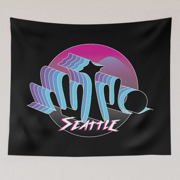 Item preview, seattle vaporwave designed and sold by papa-rossi.
