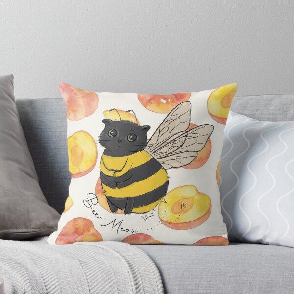 Item preview, Bee-Meow Peachy designed and sold by Sweets-trolley.
