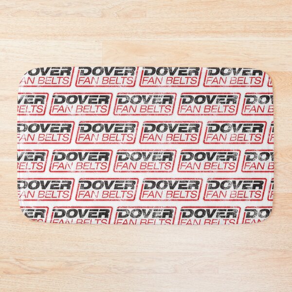 Item preview, Dover Fan Belts (New Design - White - Worn) designed and sold by Justin Ellis.