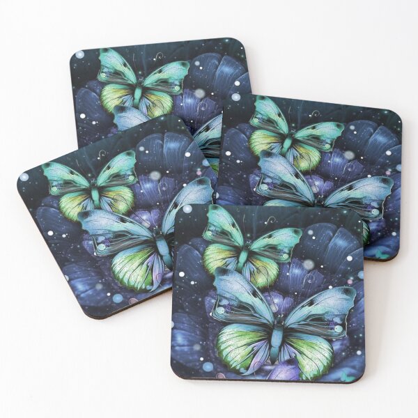 Item preview, Dignified Royal Blue Duo Butterflies designed and sold by NexusArts.