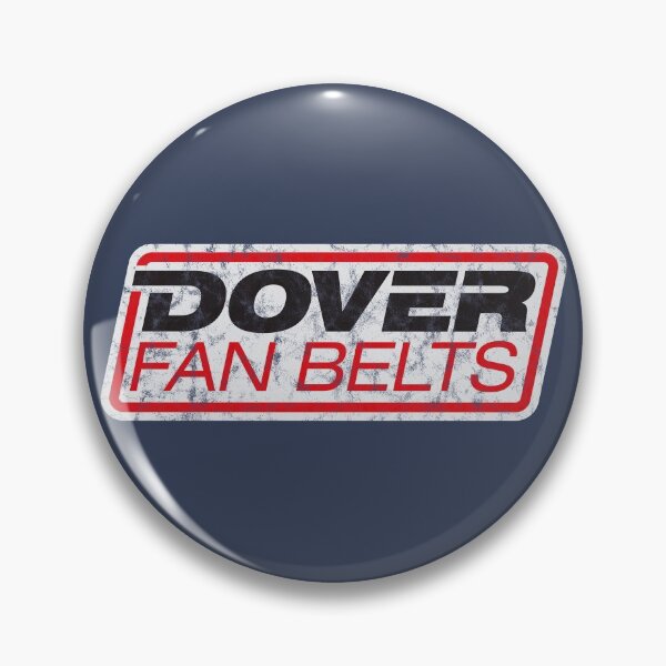 Item preview, Dover Fan Belts (New Design - Dark Blue - Worn) designed and sold by Justin Ellis.