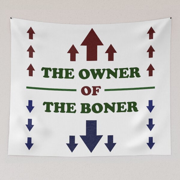 Item preview, The Owner Of The Boner  designed and sold by Rami Khalifah.