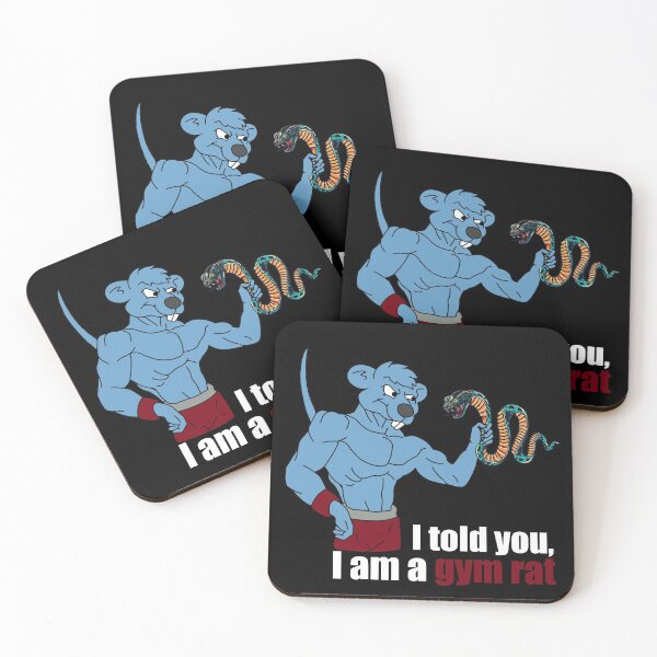 Item preview, I told you, I am a gym rat designed and sold by DopeDesign111.