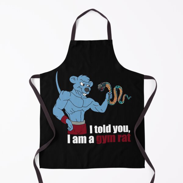 Item preview, I told you, I am a gym rat designed and sold by DopeDesign111.
