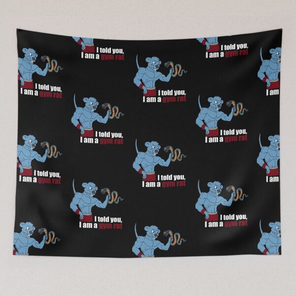 Item preview, I told you, I am a gym rat designed and sold by DopeDesign111.