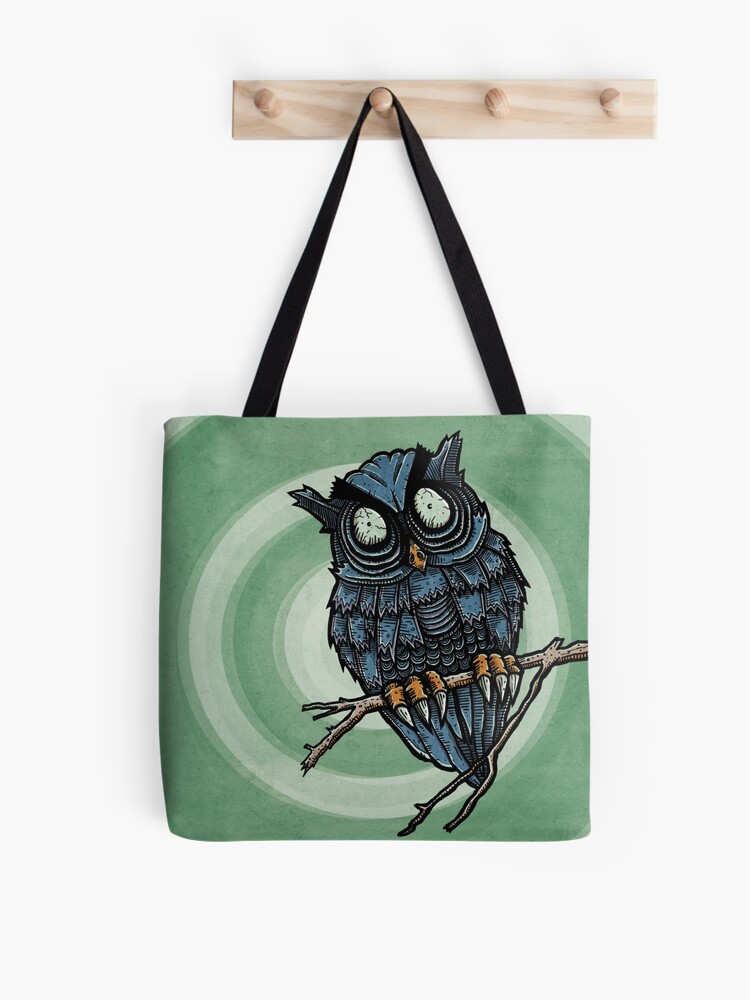 Thumbnail 1 of 2, Tote Bag, Evil Owl designed and sold by strangethingsA.