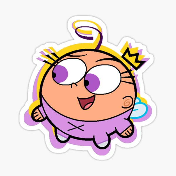 Fairly Oddparents Big Boobs Porn - Magic Godparents Stickers for Sale | Redbubble