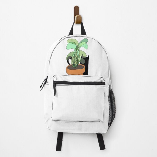 Item preview, Basic plant art with cat. designed and sold by dodpod.