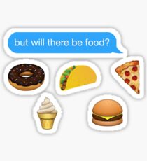 Pegatina habrá texto de alimentos iPhone