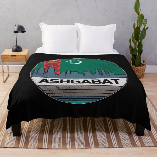 Item preview, Ashgabat Poltoratsk Ashkhabad Aşgabat Turkmenistan Capital Turkmenian Turkmen Patriot Gift designed and sold by TheAplus.