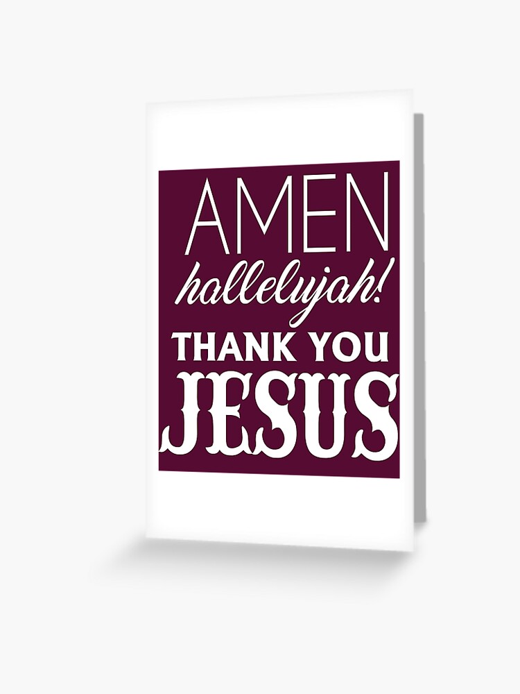 Hallelujah {Greeting Card} Hallelujah {Greeting Card}