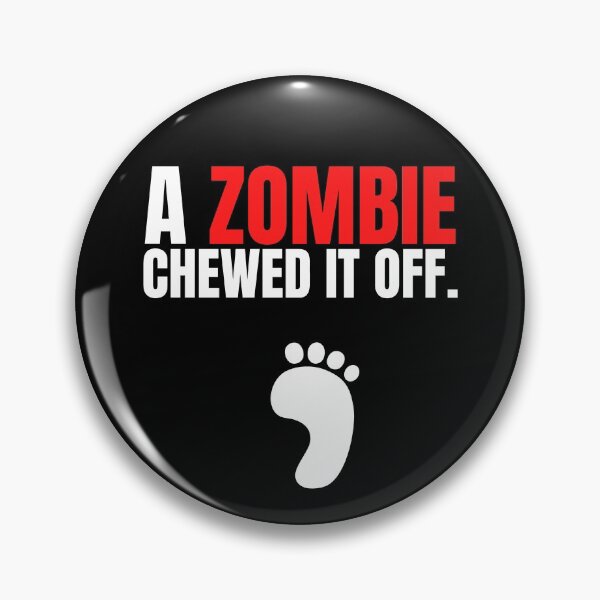 Item preview, A Zombie Chewed It Off, Amputation, Toe Amputee, Humor Amputee, Amputee, Amputee shirt, Amputee gift designed and sold by AmputTee.