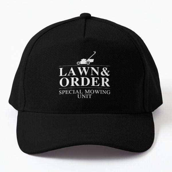 Lawn & Order: Special Mowing Unit Cap for Sale by kjanedesigns
