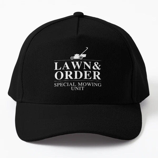 Lawn & Order: Special Mowing Unit Cap for Sale by kjanedesigns
