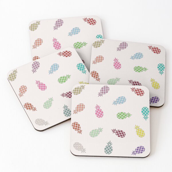 Item preview, Colorful Pineapple Set designed and sold by Pavnud.
