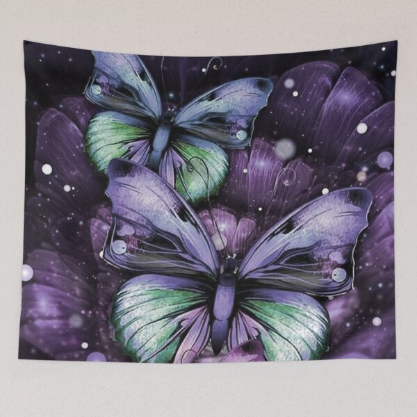 Item preview, Dignified Lavender Duo Butterflies designed and sold by NexusArts.