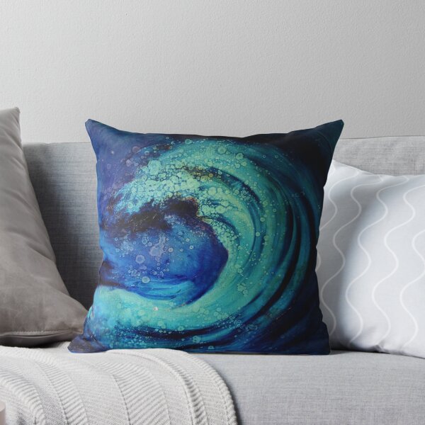Item preview, Beautiful blue abstract wave in oils. designed and sold by Shannon Schober.