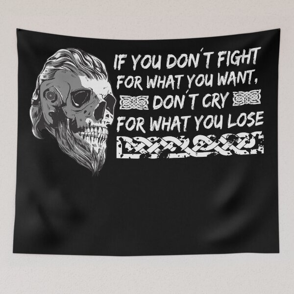 Item preview, Viking saying motivation designed and sold by Midgardr.