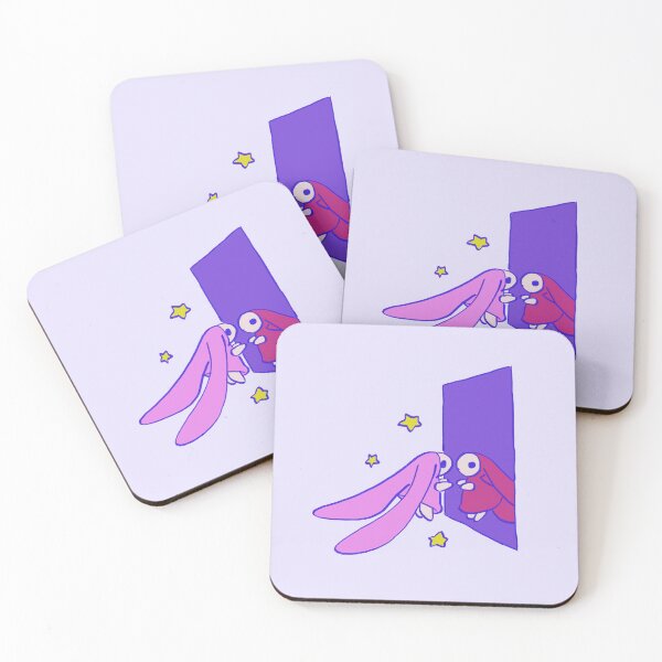 Item preview, I draw chobits anata and atashi reflection / a city with no people pink pastel rabbits designed and sold by RansRoom.